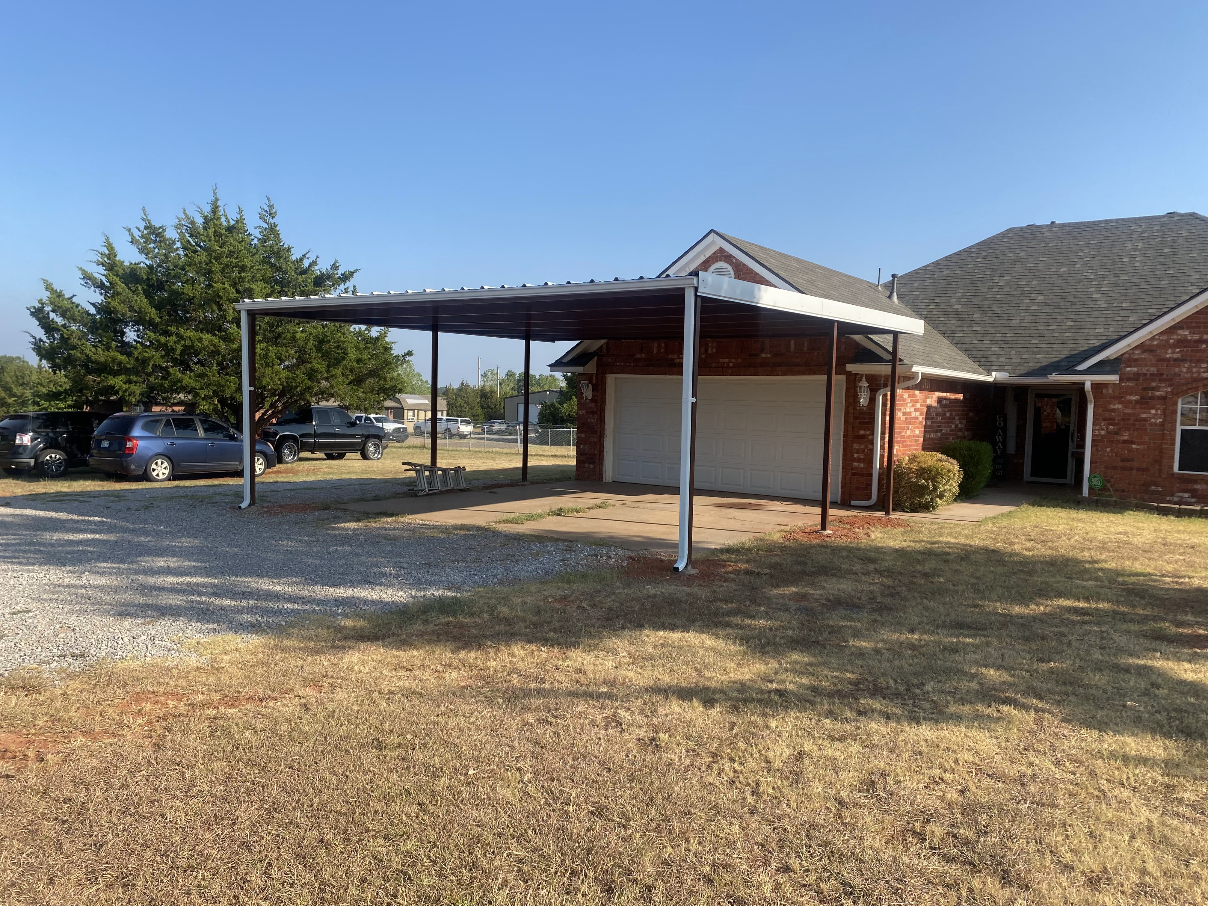 Metal carport by Forever Carports